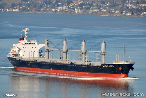 vessel Bright Hope IMO: 9573945, Bulk Carrier
