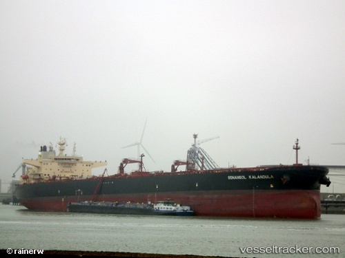 vessel Sonangol Kalandula IMO: 9575553, Crude Oil Tanker
