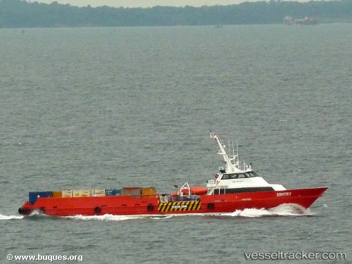 vessel Sentry IMO: 9576870, Offshore Tug Supply Ship
