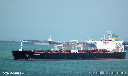 vessel Ligurian Sea IMO: 9577032, Crude Oil Tanker
