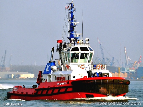 vessel Sd Sparta IMO: 9577238, Tug
