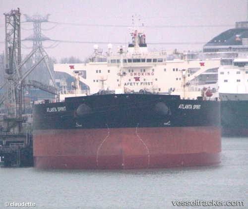 vessel Atlanta Spirit IMO: 9578646, Crude Oil Tanker
