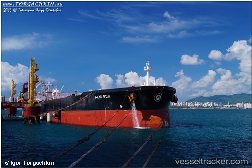 vessel Almi Sun IMO: 9579535, Crude Oil Tanker
