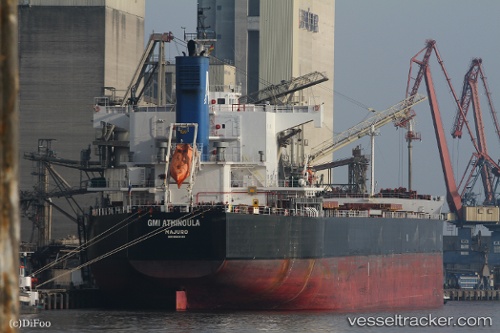 vessel Athinoula IMO: 9583213, Bulk Carrier
