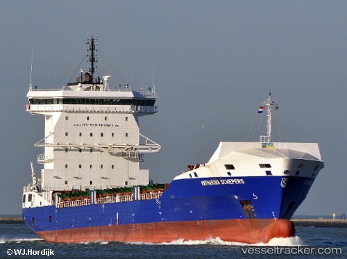 vessel Katharina Schepers IMO: 9584865, Container Ship
