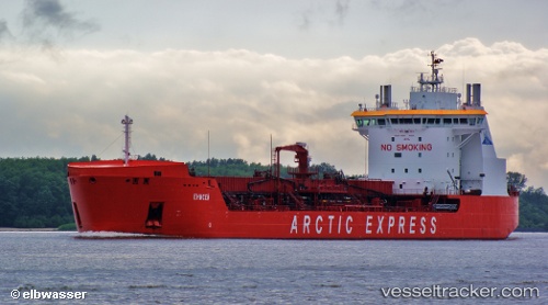 vessel ENISEY IMO: 9585273, Oil Products Tanker