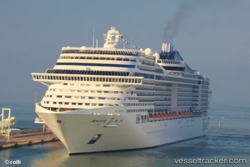 vessel Msc Divina IMO: 9585285, Cruise Ship
