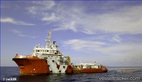 vessel Vos Triton IMO: 9585766, Offshore Tug Supply Ship
