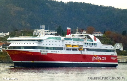vessel Stavangerfjord IMO: 9586605, Passenger Ro Ro Cargo Ship
