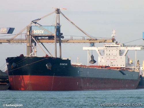 vessel Cancun IMO: 9587269, Ore Carrier
