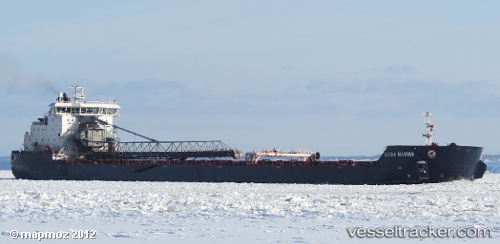 vessel Algoma Mariner IMO: 9587893, Self Discharging Bulk Carrier
