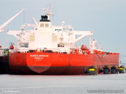 vessel Nordic Breeze IMO: 9588445, Crude Oil Tanker
