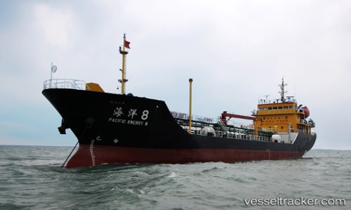 vessel Pacific Energy 8 IMO: 9588689, Oil Products Tanker
