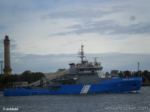 vessel Kindral Kurvits IMO: 9588770, Pollution Control Vessel
