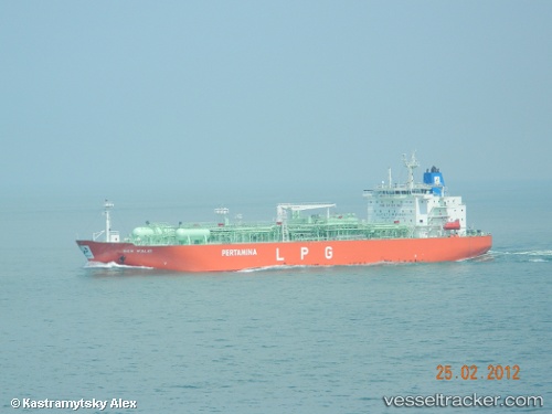vessel Gas Walio IMO: 9590670, Lpg Tanker
