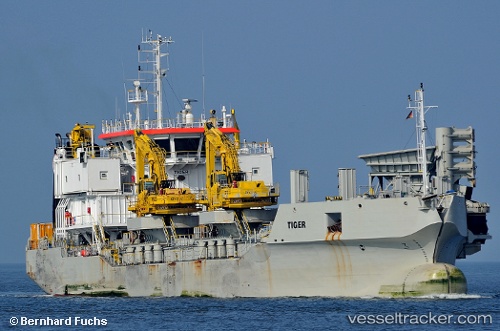 vessel Tiger IMO: 9591416, Pipe Burying Vessel
