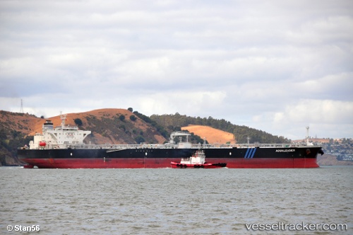 vessel Aqualeader IMO: 9592238, Crude Oil Tanker
