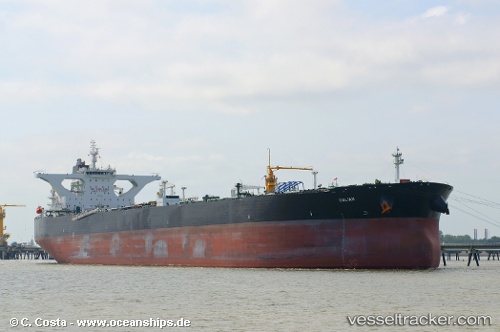 vessel Dalian IMO: 9595228, Crude Oil Tanker
