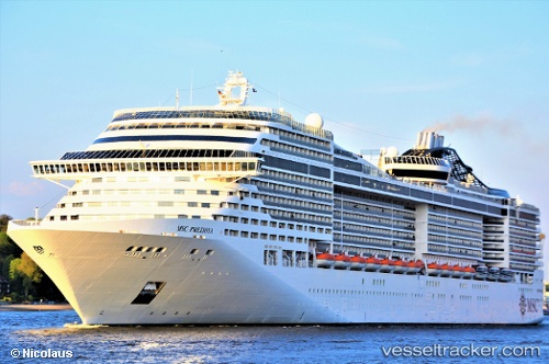 vessel Msc Preziosa IMO: 9595321, Cruise Ship
