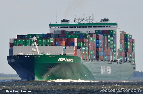 vessel Ever Laurel IMO: 9595474, Container Ship
