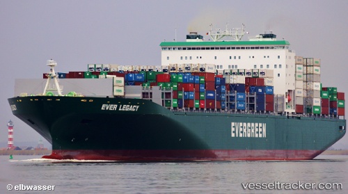 vessel Ever Legacy IMO: 9595515, Container Ship
