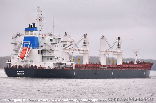 vessel Alithia IMO: 9595840, Bulk Carrier
