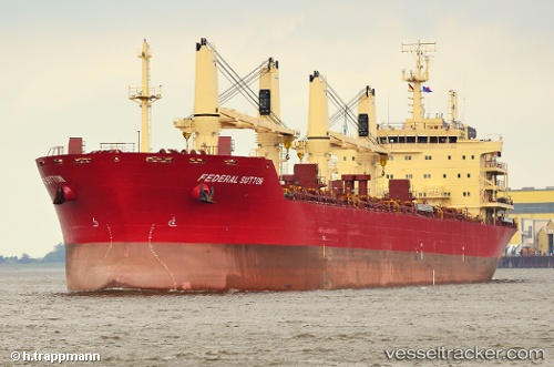 vessel Federal Sutton IMO: 9595917, Bulk Carrier
