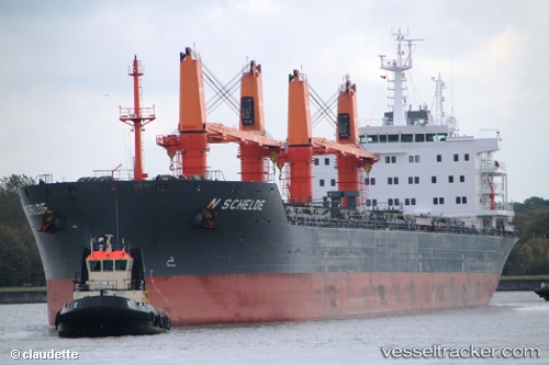 vessel NORDSCHELDE IMO: 9596038, Bulk Carrier