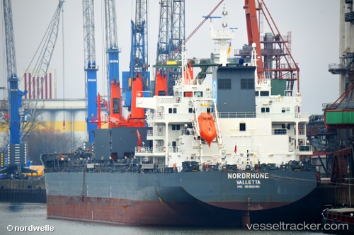 vessel NORDRHONE IMO: 9596040, Bulk Carrier