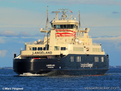 vessel Langeland IMO: 9596428, Passenger Ro Ro Cargo Ship
