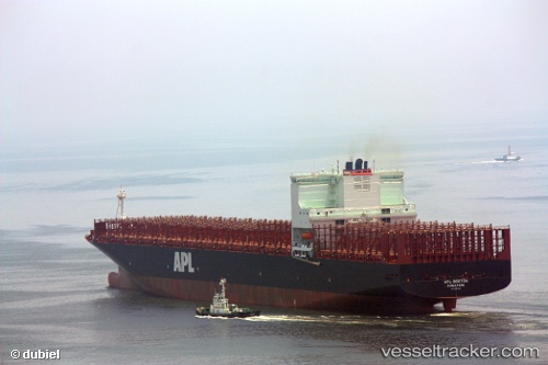 vessel Apl Boston IMO: 9597496, Container Ship
