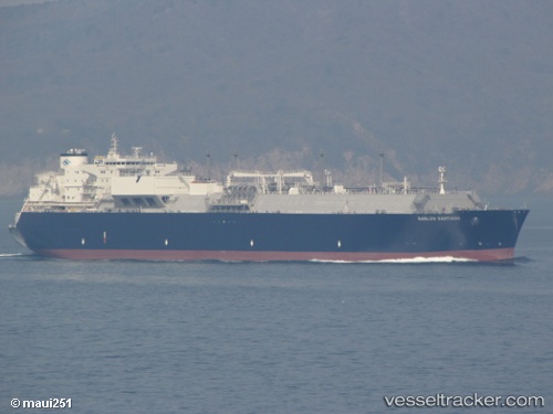 vessel Gaslog Santiago IMO: 9600530, Lng Tanker
