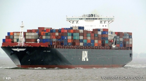 vessel Apl Paris IMO: 9601302, Container Ship
