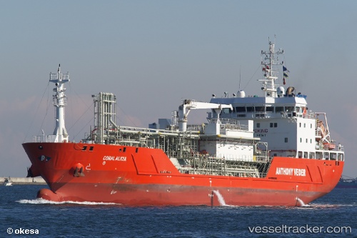 vessel Coral Alicia IMO: 9601754, Lpg Tanker
