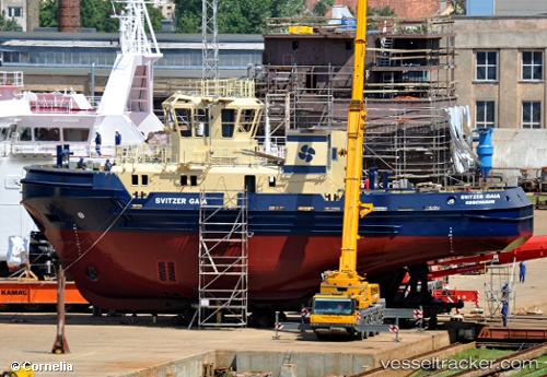 vessel Svitzer Gaia IMO: 9602447, [tug.offshore_tug_supply]

