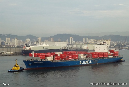 vessel Sebastiao Caboto IMO: 9602875, Container Ship
