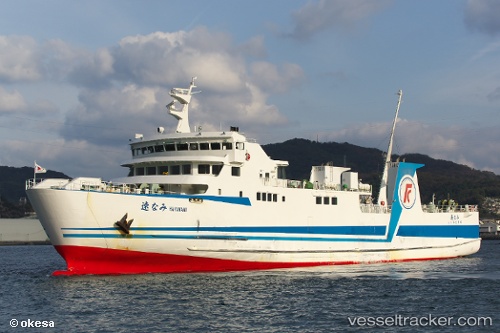 vessel Hayanami IMO: 9603831, Passenger Ro Ro Cargo Ship
