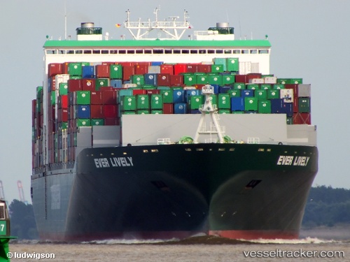 vessel Ever Lively IMO: 9604134, Container Ship
