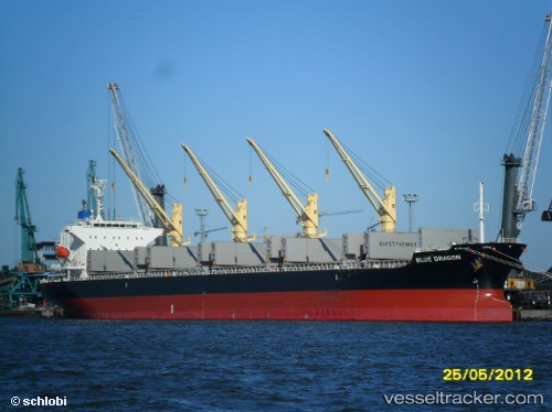 vessel BLUE DRAGON IMO: 9604794, Bulk Carrier