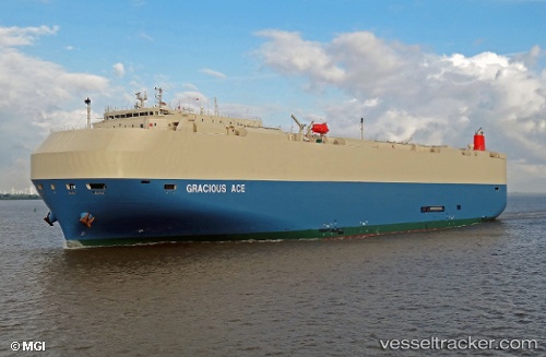 vessel Gracious Ace IMO: 9604914, Vehicles Carrier
