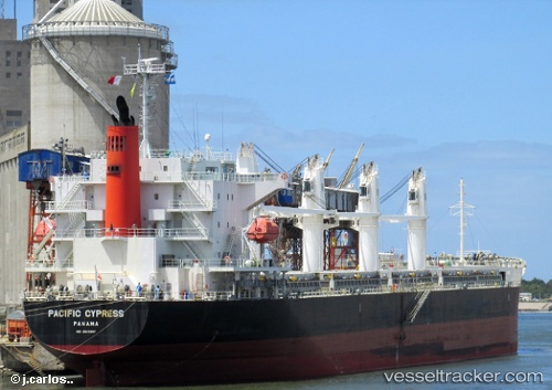 vessel Pacific Cypress IMO: 9605097, Bulk Carrier
