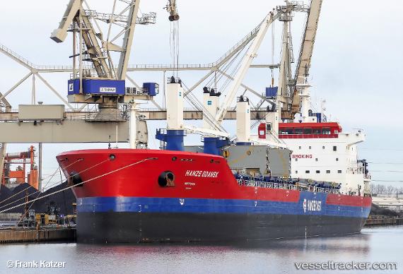 vessel Hanze Gdansk IMO: 9605188, Bulk Carrier
