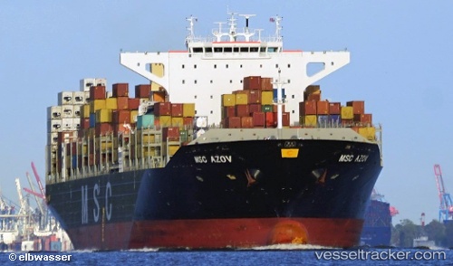 vessel Msc Azov IMO: 9605255, Container Ship
