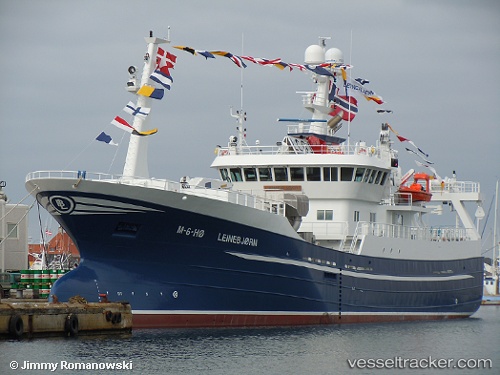 vessel Leinebjoern IMO: 9605542, Fish Carrier
