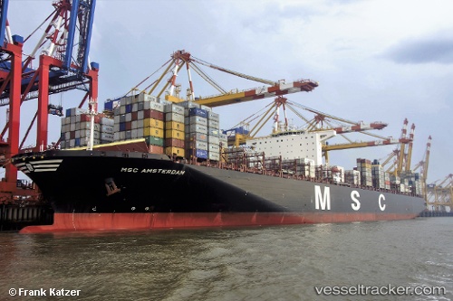 vessel Msc Amsterdam IMO: 9606338, Container Ship
