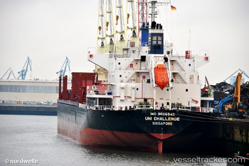 vessel Uni Challenge IMO: 9606546, Bulk Carrier
