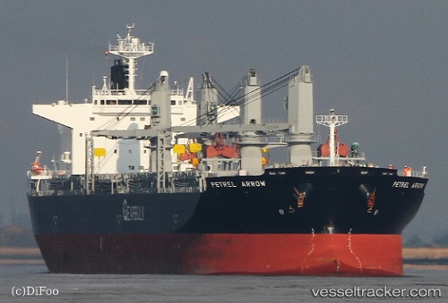 vessel Petrel Arrow IMO: 9607083, Multi Purpose Carrier
