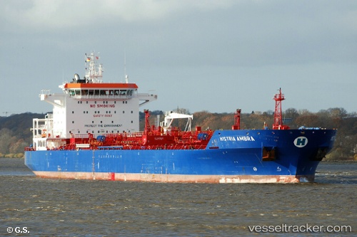 vessel Histria Ambra IMO: 9607631, Chemical Oil Products Tanker
