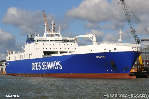 vessel Ark Dania IMO: 9609964, Container Ro Ro Cargo Ship
