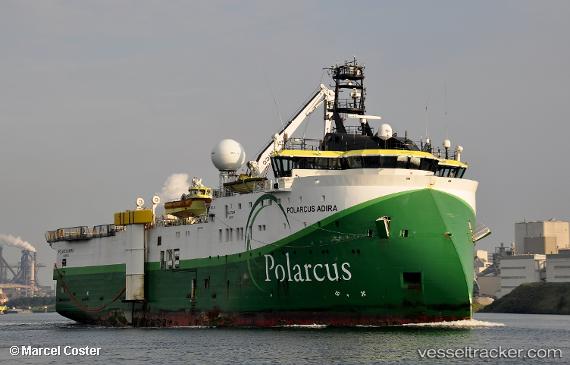 vessel Polarcus Adira IMO: 9610183, Research Vessel
